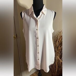 Rachel Zoe sheer sleeveless top